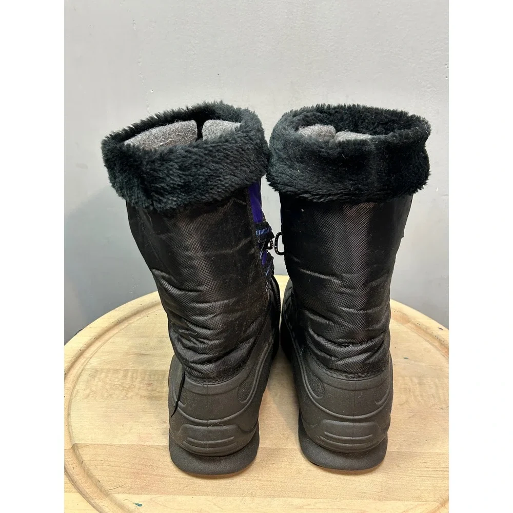 Ranger‎ Snow Boots Purple Black Waterproof Winter Womens  7